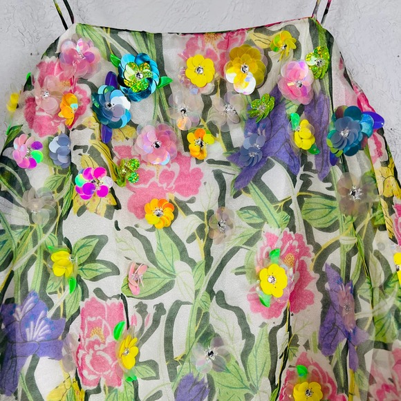 ASOS Floral Mini Dress - Multicolor - Picture 3 of 8